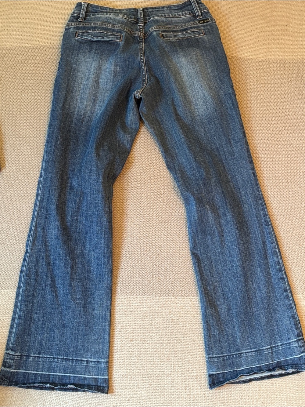 Stetson Women's Boot Cut Jeans in Indigo Blue